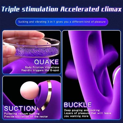 Rechargeable USB Rabbit Female Personal Massager