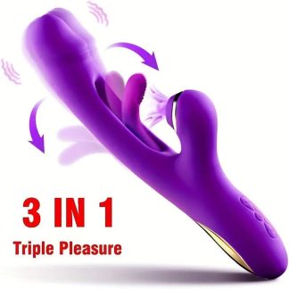 Rechargeable USB  Rabbit Female Personal Massager